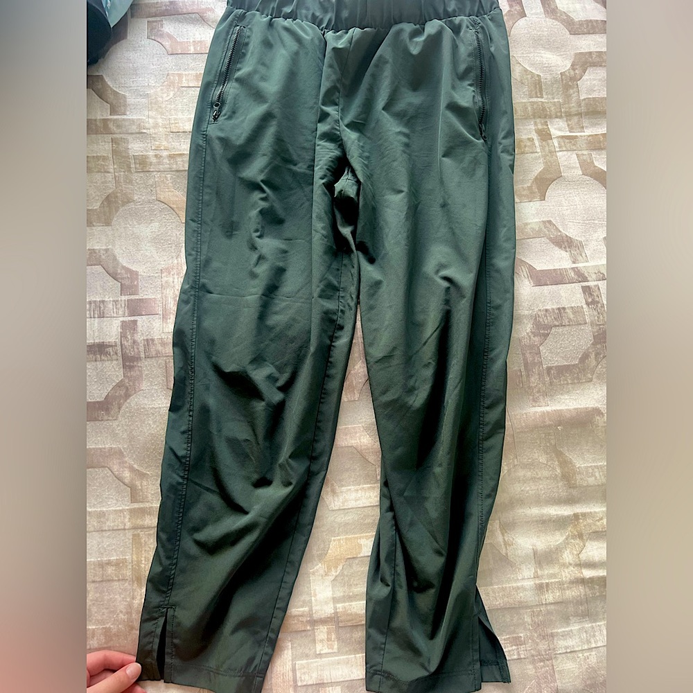Green Zella joggers